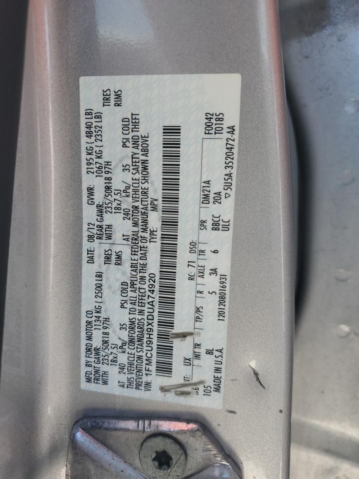 2013 Ford Escape sel