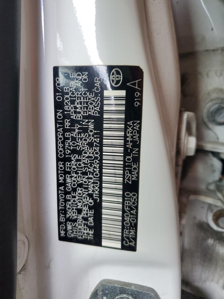 2009 Scion Xd Base