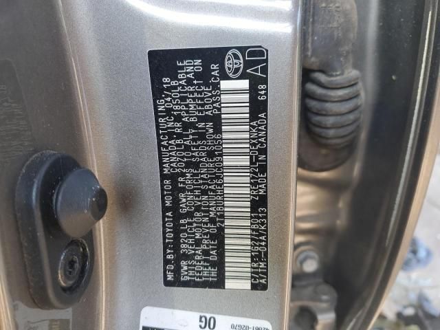 2018 Toyota Corolla l