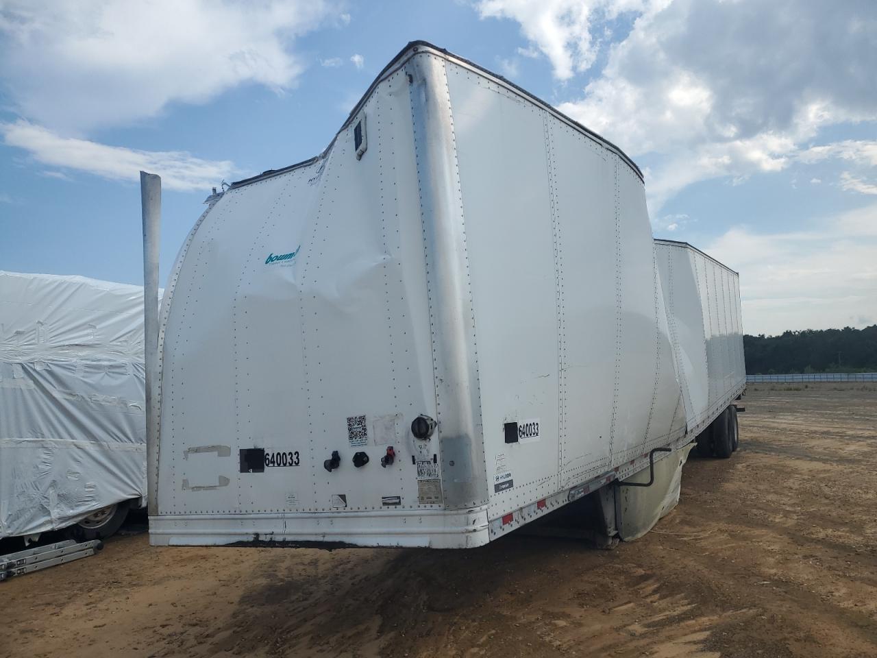 2019 Hyundai Translead VC2530152-AJS DRY Van Trailer