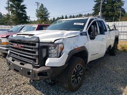 Salvage trucks for sale at Graham, WA auction: 2022 GMC Sierra K3500 AT4
