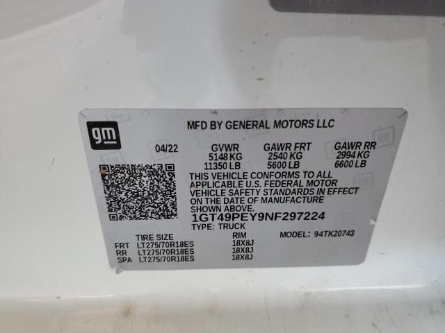 2022 GMC Sierra K2500 AT4