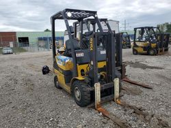 Salvage trucks for sale at Columbus, OH auction: 2014 Yale GLP030VXNUSF062 Forklift