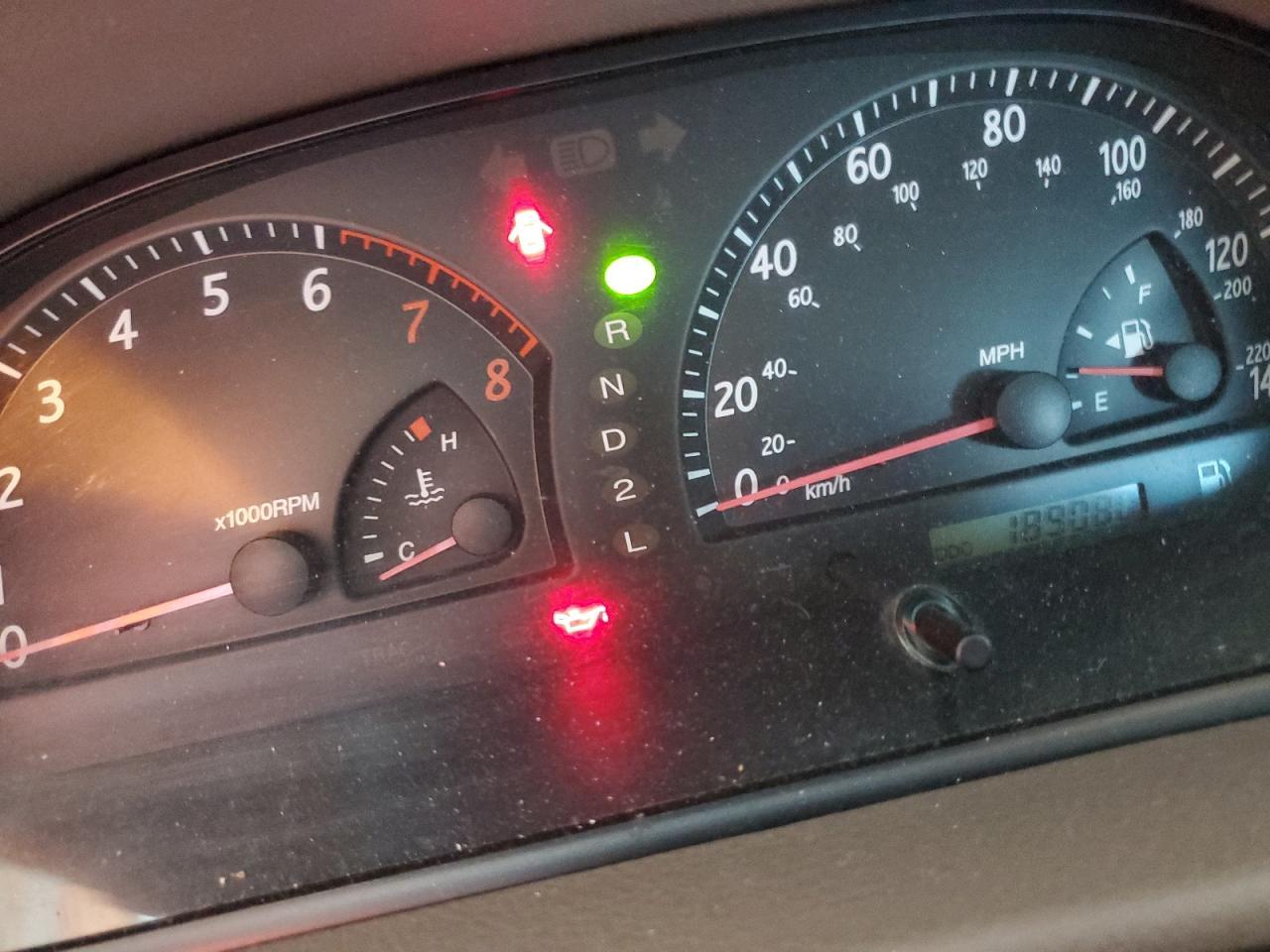 2002 Toyota Camry le