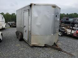 Vehiculos salvage en venta de Copart Gastonia, NC: 2018 Wildwood 2018 Forest River GANS712TA2 Enclosed Cargo Traile