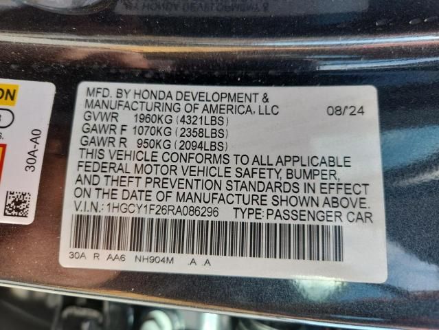 2024 Honda Accord lx