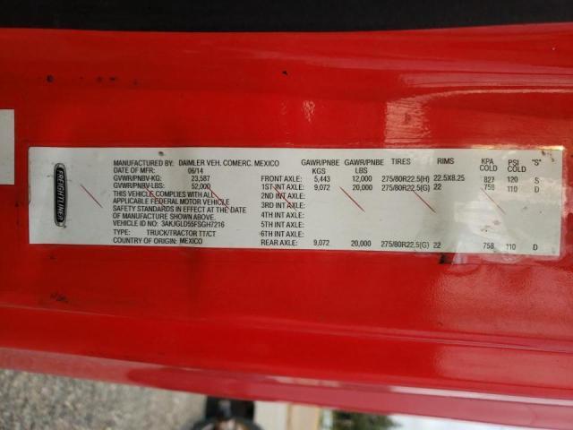 2015 Freightliner Cascadia 125 Semi Truck