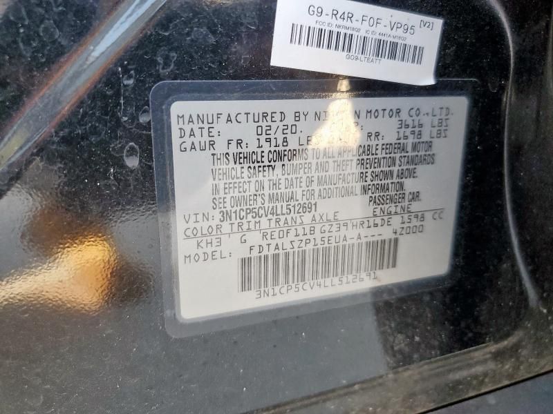 2020 Nissan Kicks SV