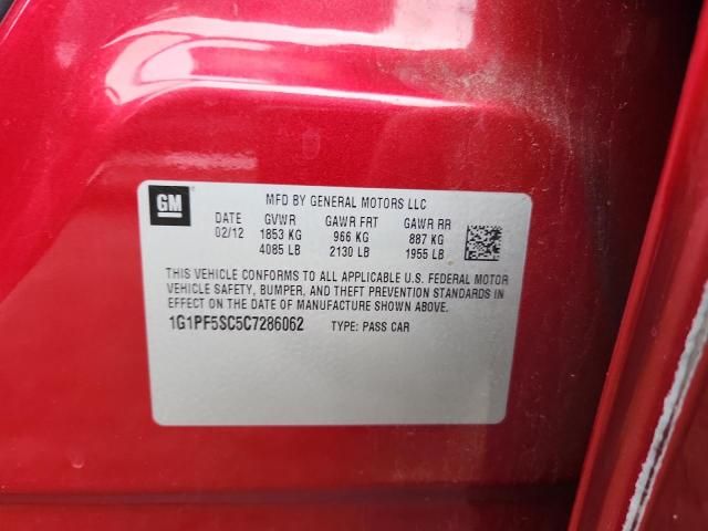 2012 Chevrolet Cruze LT
