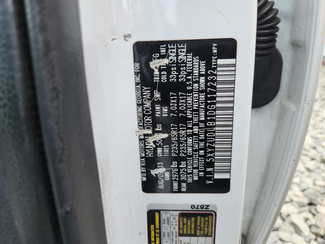 2013 Hyundai Santa fe Sport