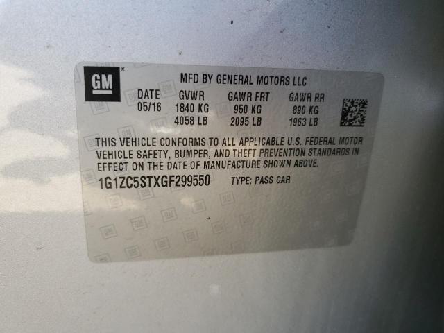 2016 Chevrolet Malibu ls