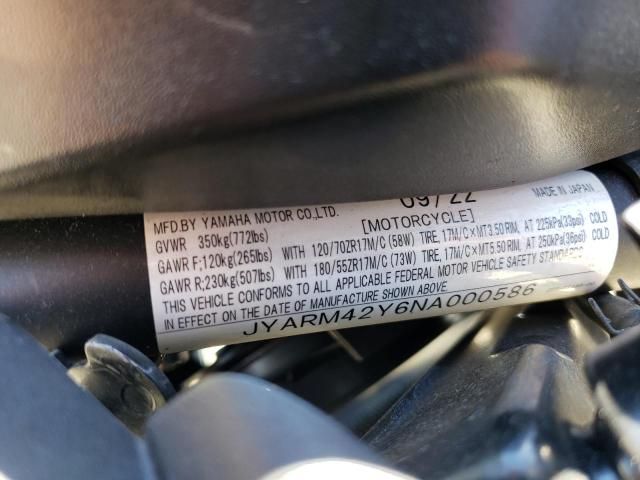 2022 Yamaha MTM690
