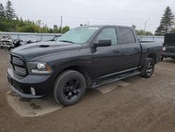 Salvage trucks for sale at Bowmanville, ON auction: 2016 Dodge RAM 1500 Sport