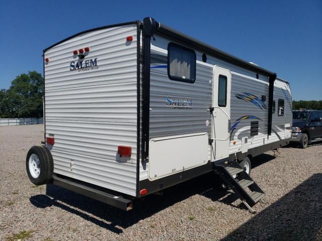 2018 Wildwood 2018 Salem Trailer-RVS TOY Hauler Camper