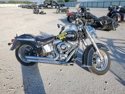Salvage motorcycles for sale at San Antonio, TX auction: 2013 Harley-Davidson Flstc Heritage Softail Classic
