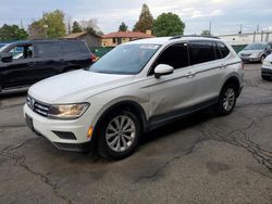 Volkswagen salvage cars for sale: 2018 Volkswagen Tiguan SE