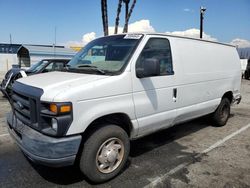 Salvage trucks for sale at Van Nuys, CA auction: 2009 Ford Truck E150 Econo CG Van CA