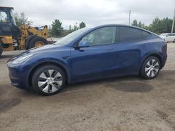 Tesla Model y salvage cars for sale: 2021 Tesla Model Y