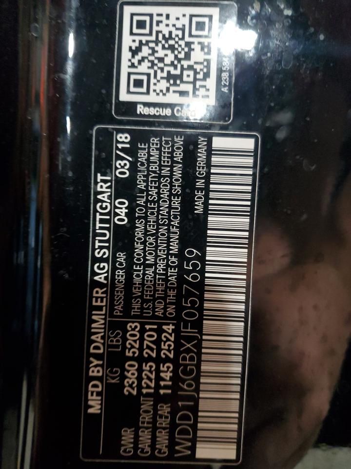 2018 Mercedes-Benz E 400 4matic