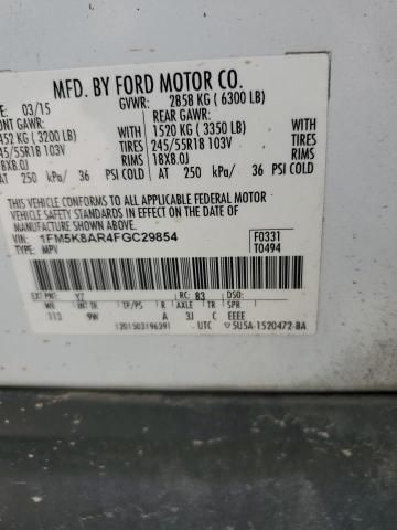 2015 Ford Explorer Police Interceptor