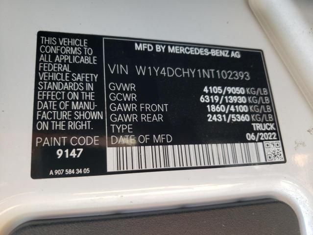 2022 Mercedes-Benz Sprinter 2500