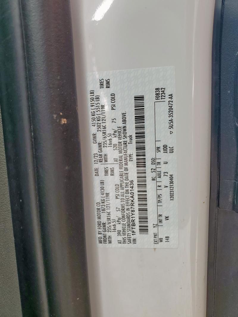 2024 Ford Transit T-250