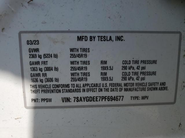 2023 Tesla Model y