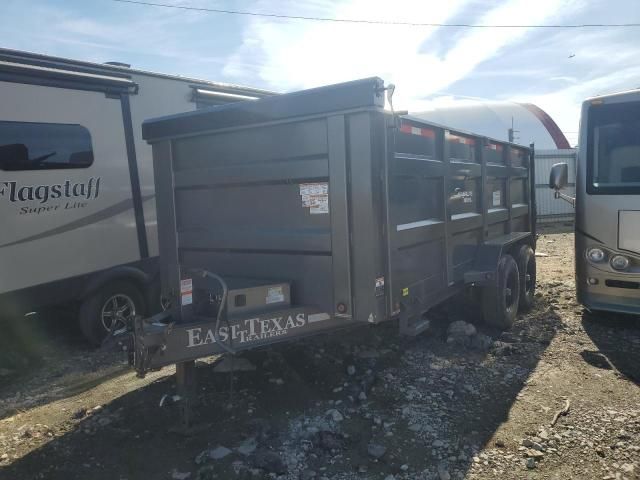 2023 East Texas Dump Trailer