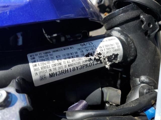 2023 Yamaha YZFR3 A