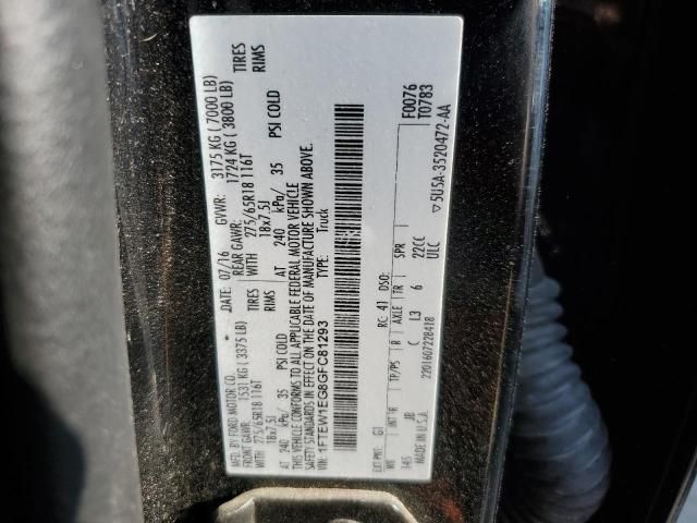 2016 Ford F150 Supercrew