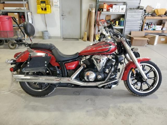 Salvage motorcycles for sale at Chambersburg, PA auction: 2012 Yamaha XVS950 A
