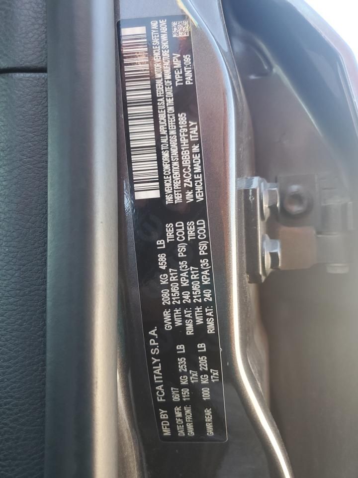 2017 Jeep Renegade Latitude