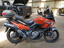Salvage motorcycles for sale at Cookstown, ON auction: 2009 Suzuki DL650 A