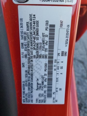 2012 Ford Fiesta SE