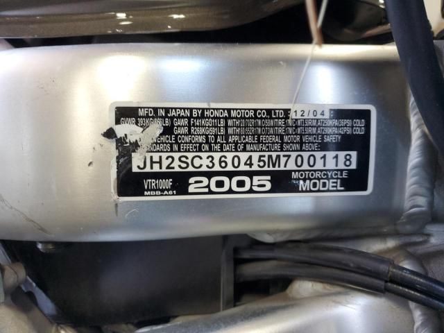 2005 Honda VTR1000 F