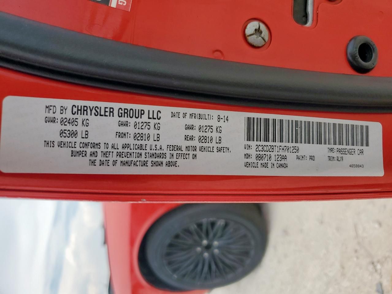 2015 Dodge Challenger sxt Plus