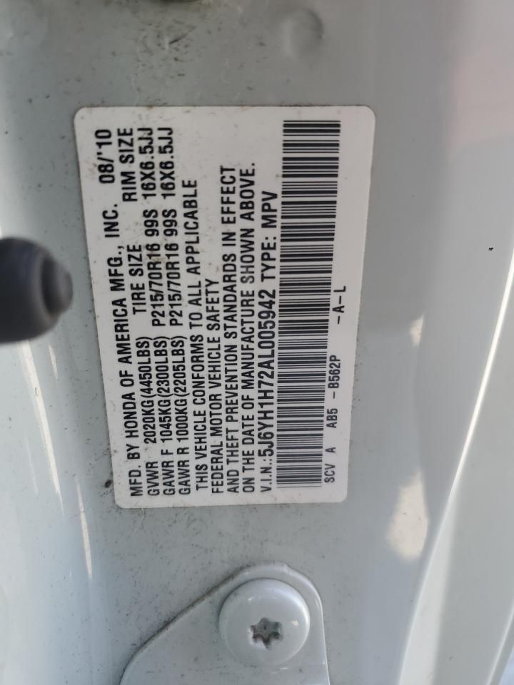 2010 Honda Element ex