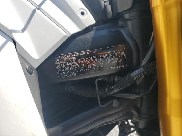 2021 Suzuki GSX-S750 M