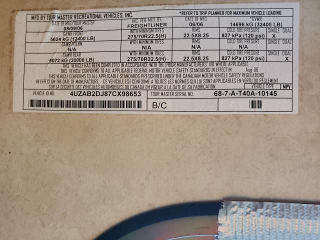 2007 Freightliner Chassis X Line Motor Home