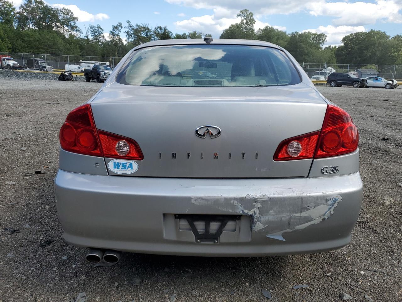 2005 Infinity G35 Base