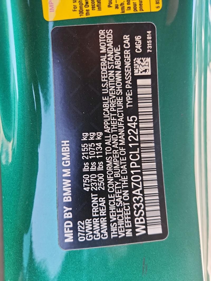 2023 BMW M4 Competition