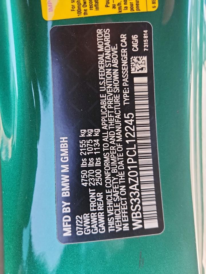 2023 BMW M4 Competition