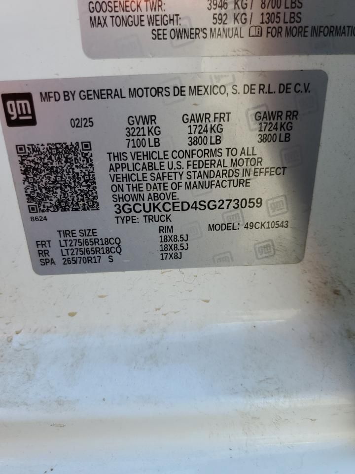 2025 Chevrolet Silverado K1500 Trail Boss Custom