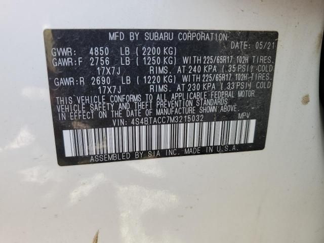 2021 Subaru Outback Premium