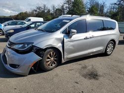 Salvage cars for sale from Copart Brookhaven, NY: 2019 Chrysler Pacifica Touring l