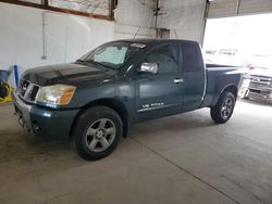 Salvage trucks for sale at Lexington, KY auction: 2005 Nissan Titan XE