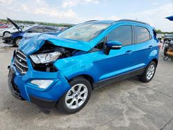Ford Ecosport salvage cars for sale: 2018 Ford Ecosport SE