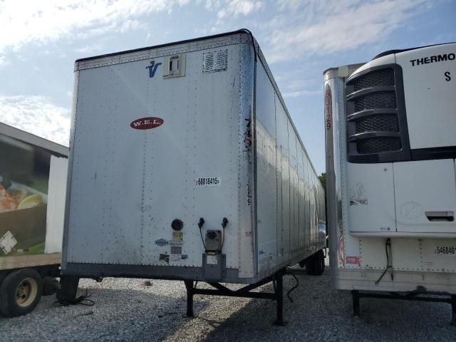 2018 Vanguard National VXP53 DRY Van Trailer
