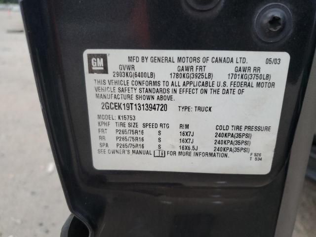 2003 Chevrolet Silverado K1500