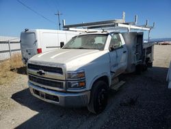 Salvage trucks for sale at American Canyon, CA auction: 2020 Chev Silverado 35